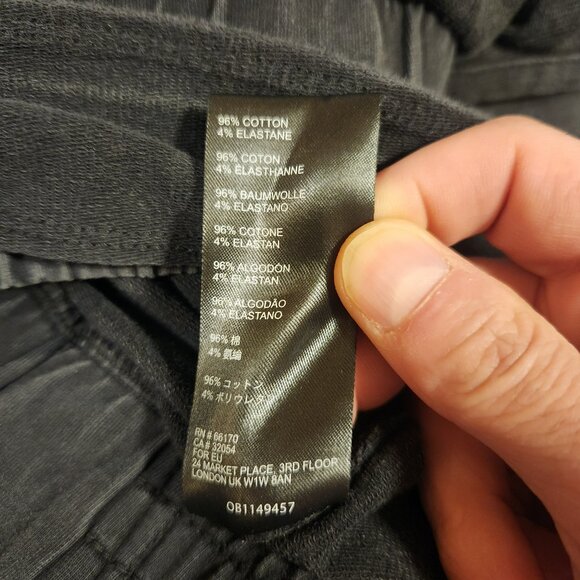 Saturday Sunday Anthropologie Sydney Jogger Pants Womens Small Belted FLAW - Picture 12 of 16